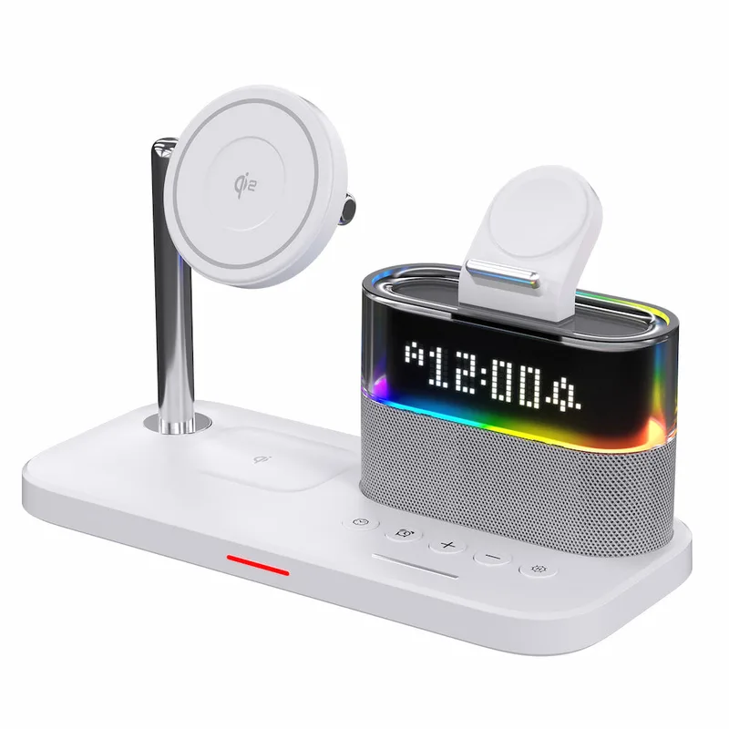Qi2 Alarm Clock Charger